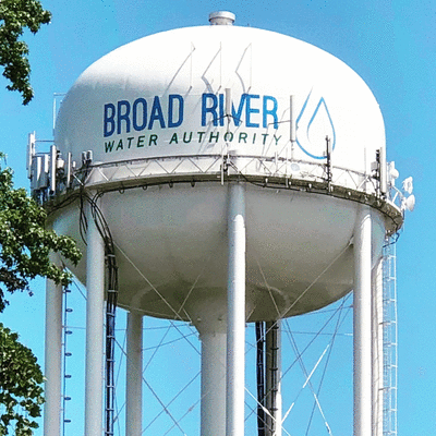 Broad River Water Authority Water Tower 1
