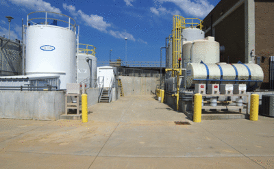 Outside Broad River Water Plant Building Part 1