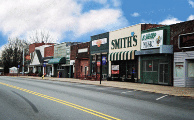 Street View of Buildings